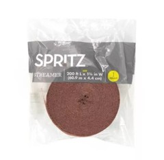 200ft L x 1¾ in W Crepe Streamer, Rose Gold, 1 Count by Spritz