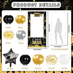 2026 Graduation Photo Booth Props: Graduation Decorations 2026 Set with Gradu…