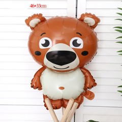 Cute Cartoon Animal Balloon Decoration Toy Birthday Aluminum Children’s