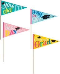 Follow Your Dreams High School Graduation Party Decoration Small Pennants