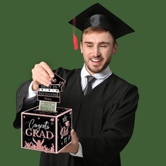 2026 Graduation Party Decorations Pink and Black Medium,