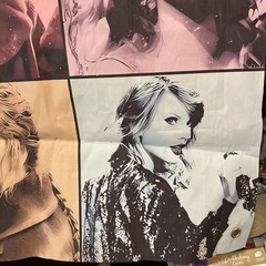 Taylor Swift Happy Birthday Banner Celebration Wall Hanging 38X56” Era Tour