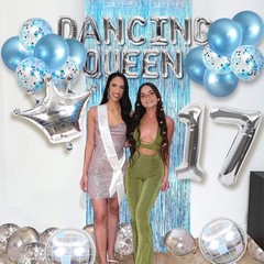 37 PCS Dancing Queen 17 Balloons Dancing Queen Mamma Mia Party Decorations 17…