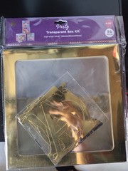 Transparent Boxes with Letters DIY Decoration 24pcs Pcs Grad , Love, Baby Shower