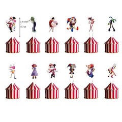The Amazing Digital Circus Birthday Party Decor Banner Balloons Baby Shower Gift