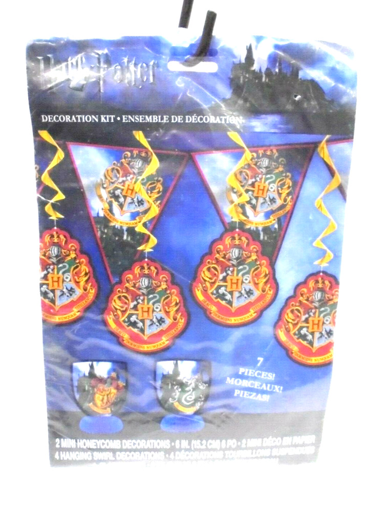 Harry Potter Birthday Party Hanging Party Decorations Banner Set