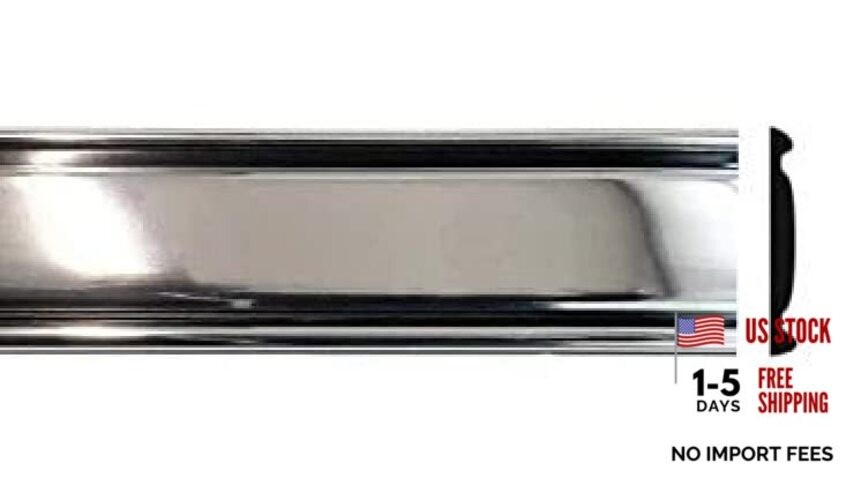 Chrome Side Body Trim Molding for use on 1973-1987 Chevy GMC Half Roll – 160″