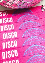 Kiss All The Time Wristband – Disco Occasionally Party Wristbands – Concert