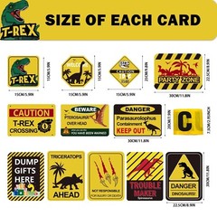 13 pcs Dinosaur Birthday Party Supplies, Dinosaur Party Decorations for Boys …