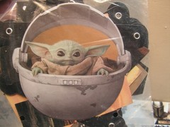 3 X Star Wars Party Decorations Baby Yoda BIRTHDAY Banner 6′ lot set.