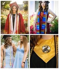 2026 Graduation Honor Cords National Honors Society Braided Rope Tassel Decor