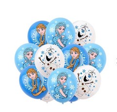 Frozen Theme Birthday Party Supplies Set Balloon Banner Cake Toppers