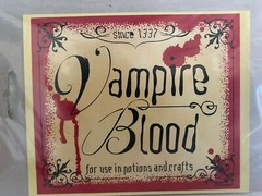 UNIQUE Wine Bottle Labels Halloween Party Decoration Stickers 5.5″X4.5″