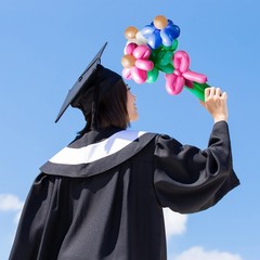 200 Pcs Graduation 260 Long Balloons Mixed Colors Thickening Latex Long Twist…