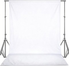 White Backdrop Background for Photography, Photo Backdrop for Party Decorations