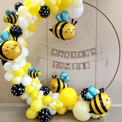 Bee-Balloon Bee-Decorations 6PCS 31 Inch Bee Balloon Honeybee Theme Party Dec…