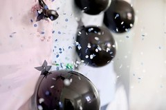 Baby Gender Reveal Voting Game – Confetti Balloons & Dart