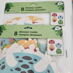 Dinosaur Party Supplies Tablecloth Masks Decor Inflatables Bags 30+ Pc NEW