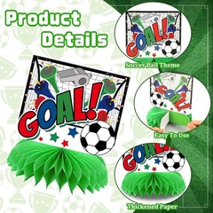 Vibrant Soccer Honeycomb Centerpieces – Perfect for Football Celebrations 2026