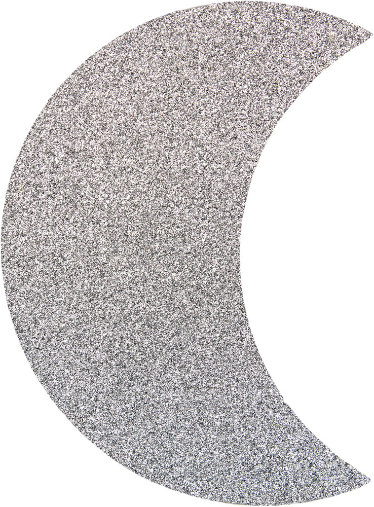 Moon Glitter Decoration Cutouts