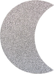 Moon Glitter Decoration Cutouts