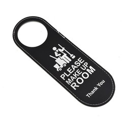 1*Do Not Disturb Signs Door Knobs Hanger Pendant Cleaning Label Make Up Room