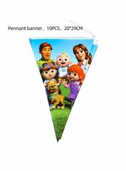 CoComelon Party Supplies | CoComelon Birthday Party Supplies Serves 52 Pcs
