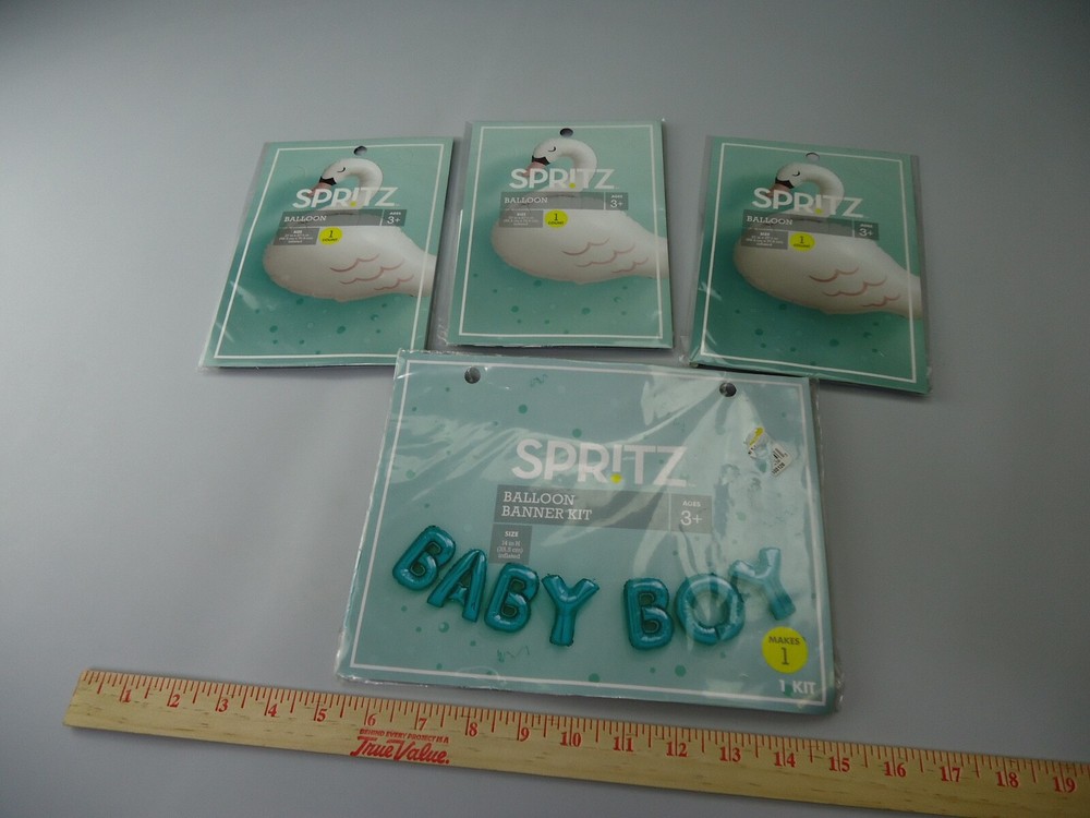 Spritz party balloons 4 packages