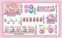 Hello Kitty & Friends Party Decor Sanrio Birthday Supplies Balloons Cake Toppers