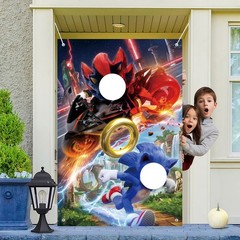 Sonic The Hedgehog Party Supplies Birthday Decor Backdrop Topper Photo Backdrop