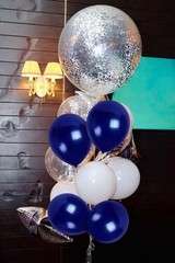 Graduation Party Decorations Blue White 2026/Blue Graduation Decorations Clas…