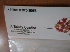 Thanksgiving Autumn 3 Scarecrow Cutouts Decorations 2005 Beistle 2 Sided NOS