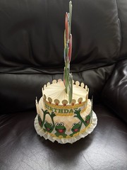 Vintage Hallmark Kermit The Frog Birthday Party Centerpiece 15 Inches Tall