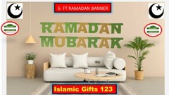 Ramadan Lights Ramadan Deco Balloons (12 Pcs) BLUE Lights Islamic gifts Eid Gift