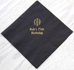 50 personalized cocktail napkins wedding graduation party birthday party custom
