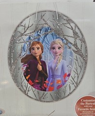 Frozen Birthday Party Decoration Frame and Cutout Photo Decorating Kit