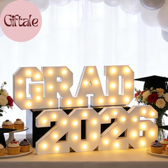 2026 Graduation Decorations- Light up Letters «GRAD 2026» Class of 2026 Graduati