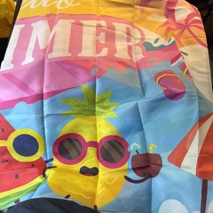 Hello Summer Themed Backdrop Banner Beach Party