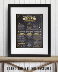 89th Birthday Party Decorations (Eighty-nine) – Remembering The Year 1934