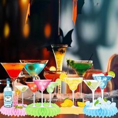 Cocktail Theme Honeycomb Centerpieces Margarita Birthday Party Decorations…