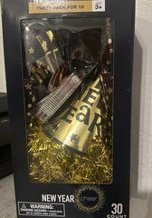 New Years Party Pack Contains 30 Count, 10 Leis, 5 Hats, 5 Tiaras & 10 Horns NEW