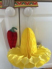 Mexican/Spanish Party Decorations and accessories -new in pkts