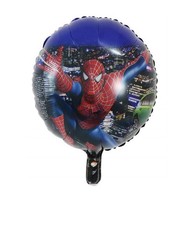 Spiderman Mylar Balloon Set Superhero Birthday Party Decorations Blue Stars
