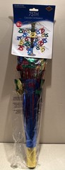 75th Birthday Cascade Centerpiece 18″ Foil Anniversary Party Decoration. NEW