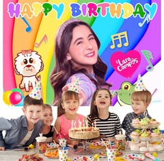 Lara Campos Party Supplies Backdrop Banner Background Vinyl Birthday Gift