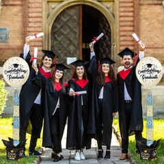 Graduation Pull Money Balloon Box Surprise Kit for Cash Graduation Party Balloon