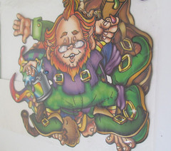 Vintage 2000 Leprechaun Link-Mates Beistle Co. Original Packaging, Made in USA