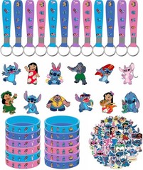 Party Decorations Set 86pcs Cartoon Theme Bracelets Pins Stickers Kids Boys G…