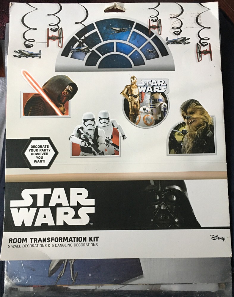 Star Wars Room Transformation Kit Designware American Greetings Disney Lucasfilm