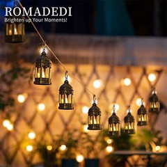 Mini Lanterns Decorative for Centerpiece:pcs Hanging Small Lantern 10 Gold